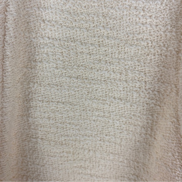 Scotch & Soda Cream Textured Cotton Open Cardigan Size 4 - Picture 6 of 11